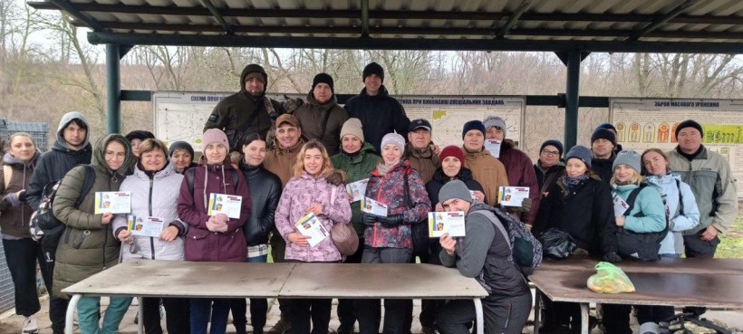 Спільне фото усіх учасників курсу