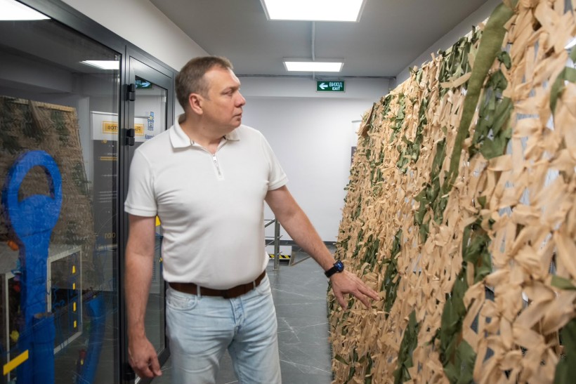⁠Заступник голови Донецької ОДА Олександр Шевченко у центрі «ЯМаріяуполь»