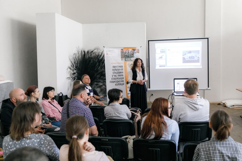 Музейники на тренінгу зі збереження спадщини