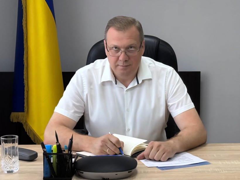 Заступник голови Донецької облдержадміністрації Олександр Шевченко під час наради