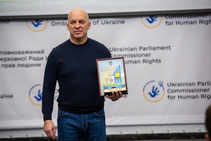 Вадим Філашкін вітає спортсменів Донеччини