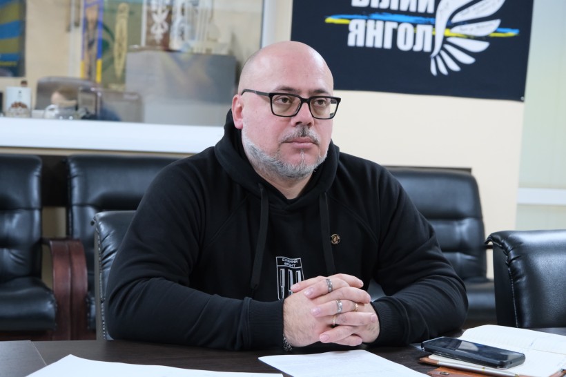 Начальник Часовоярської міської військової адміністрації Сергій Чаус