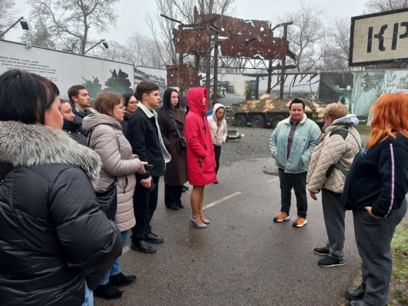 Відвідування Музею сучасної російсько-української війни у м. Дніпро