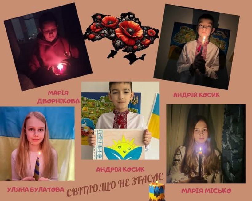 Роботи вихованців Донецького палацу дитячої та юнацької творчості  - учасників обласного челендж-марафону «Світло, що не згасає»