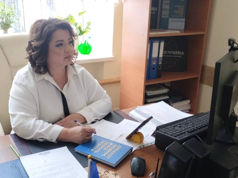 В.о. директора департаменту освіти і науки облдержадміністрації Юлія Бурцева