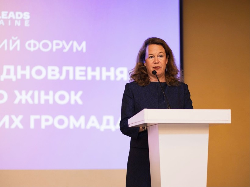 Сабін Фрейзер Гюнеш, представниця ООН Жінки в Україні