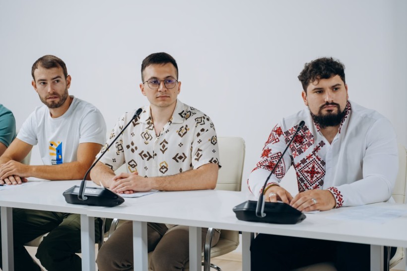 Андрій Зуяков, Ярослав Утенко, Данило Оганов - учасники навчання