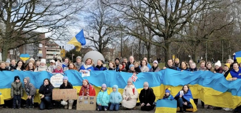 Молодь Ольгинської громади взяла участь у ході в Німеччині