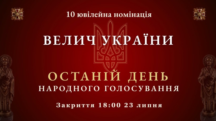 Народне голосування за претендентів на отримання Ордену Святого Пантелеймона добігає кінця