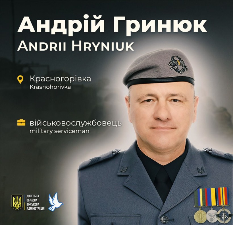 Андрій Гринюк загинув на Херсонщині під час ведення бойових дій у віці 59 років