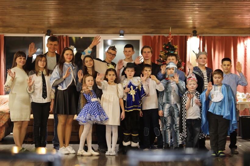 Діти з Донеччини – учасники Різдвяного шахового табору в Карпатах