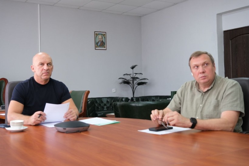 Вадим Філашкін та Олександр Шевченко беруть участь в онлайн нараді