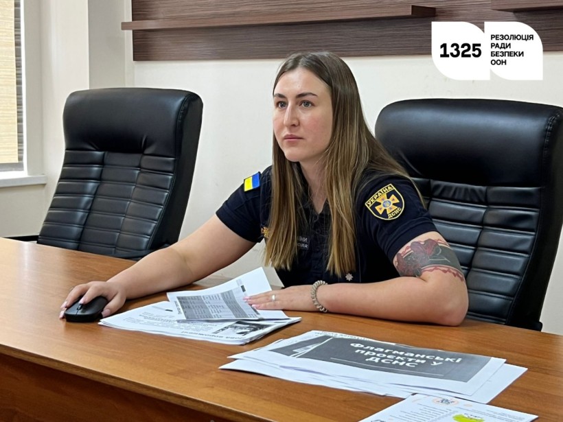 Альбіна Лагутіна, фахівчиня з гендерної рівності ДСНС України у Донецькій області