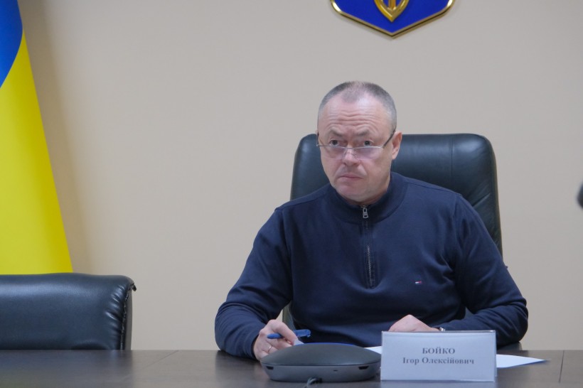 Заступники голови Донеччини Ігор Бойко,на засіданні комісії.