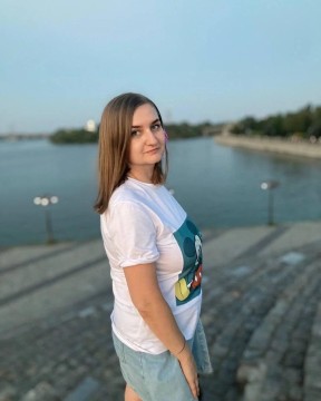 Учасниця обласного конкурсу «Молода людина року – 2026 у номінації «Провідники знань» Ольга Скиданенко