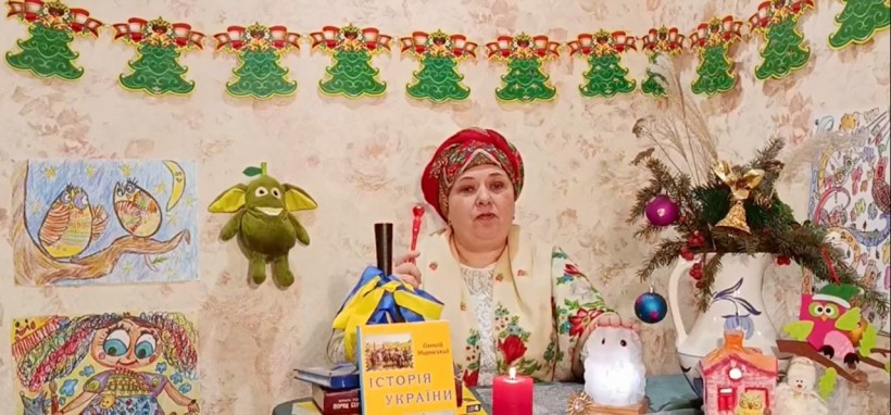 Учасниця онлайн-конкурсу відеопривітань «З новою мрією у Новий рік»