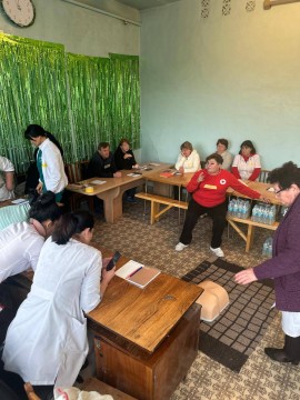 Центр первинної медико-санітарної допомоги Очеретинської СТГ  разом з медиками КНП "Верхівцевський цпмсд" ВМР"   взяли участь у дводенному навчанні з надання першої медичної допомоги.