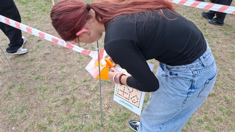 Діти Донеччини під час активностей у межах вишколу "Січ незламних"