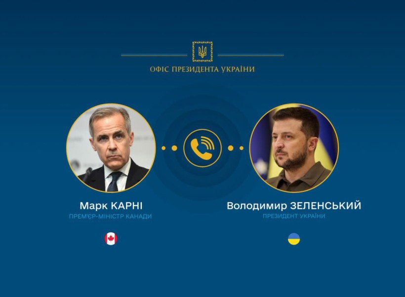 Володимир Зеленський і Марк Карні обговорили російський удар балістикою по Києву і дипломатичні заходи, які можуть бути цього тижня у зв’язку із цим