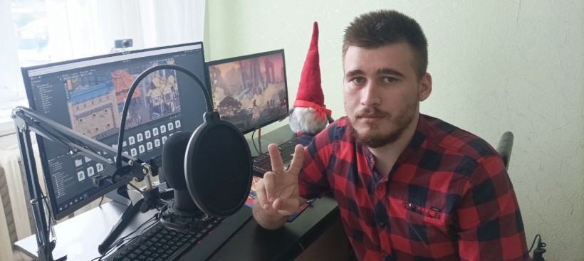 Учасник обласного конкурсу «Молода людина року – 2025» у номінації «Серце, віддане Донеччині» Максим САФОНОВ