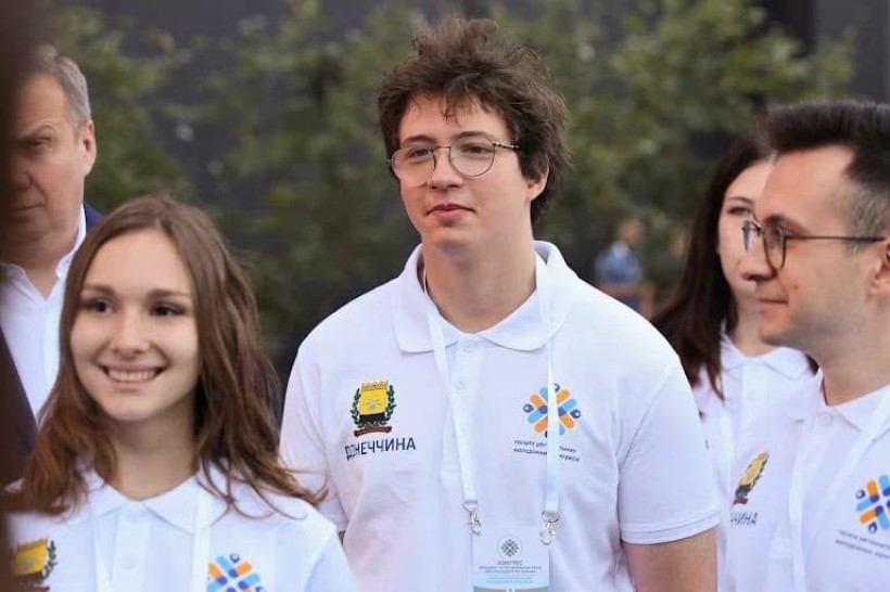Представники  делегації Донеччини