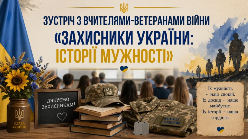 Афіша онлайн-зустрічі з ветеранами
