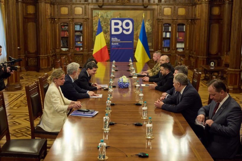 У Бухаресті Президент України зустрівся з Президентом Румунії
