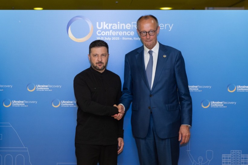 Зустріч Володимира Зеленського і Фрідріха Мерца.