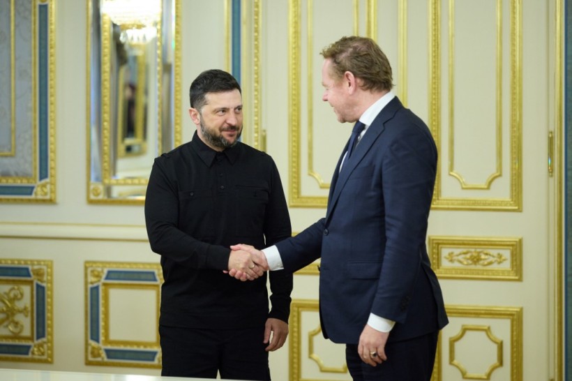 Зустріч Володимира Зеленського із міністром закордонних справ Нідерландів Давідом ван Веелом