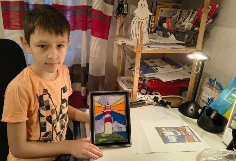 Робота учасника обласної акції «Листи до вільного Криму»