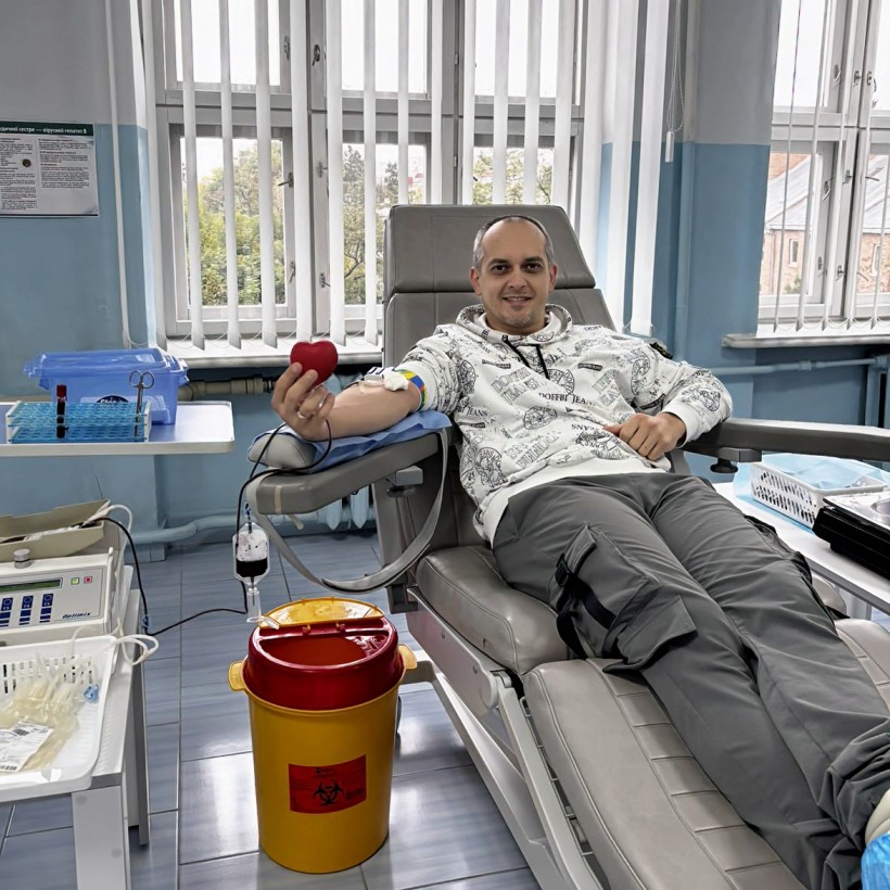 Спортивна спільнота Донеччини взяла участь у традиційній донорській акції «Твоя кров для перемоги»