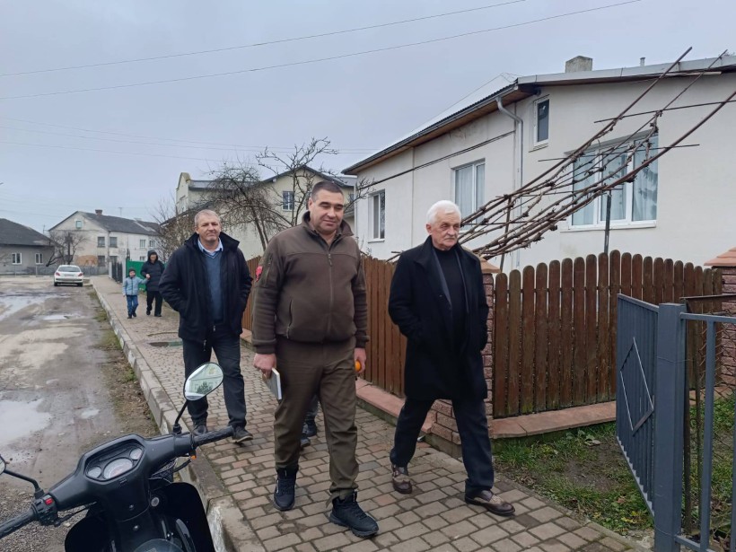 Візит керівництва Комарської громади до Обертинської громади