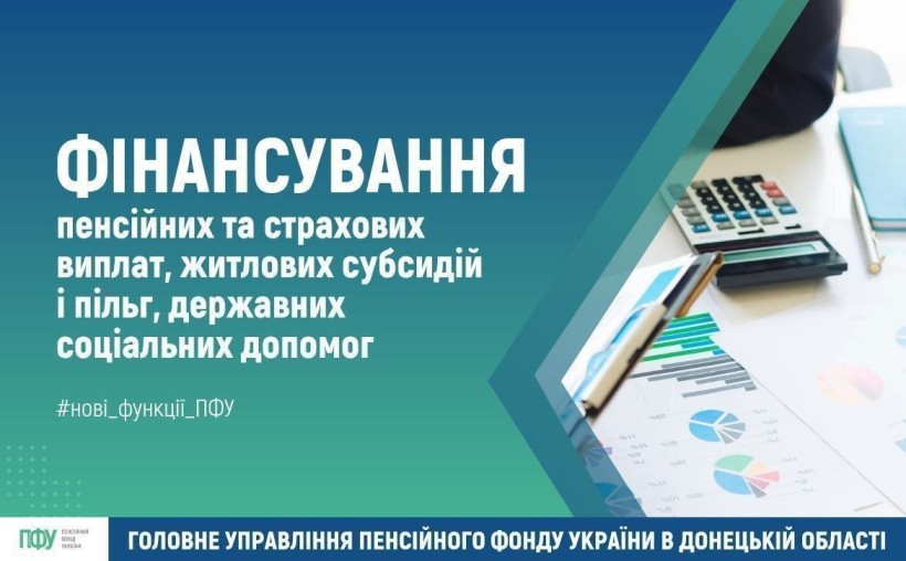 Фінансування пенсійних та страхових виплат, житлових субсидій і пільг, державних соціальних допомог