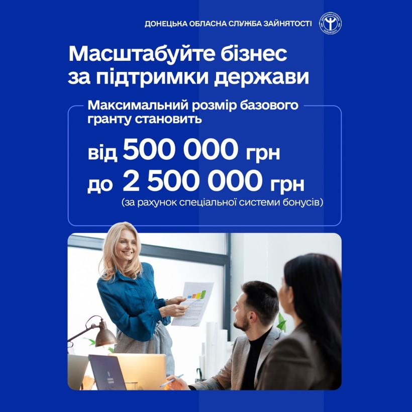 Масштабуйте бізнес за підтримки держави