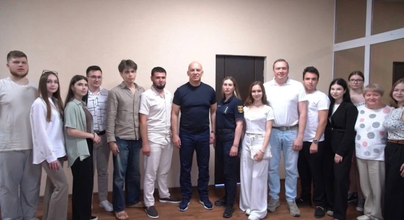 Молодіжний конгрес разом з Вадимо Філашкіним - спільне фото