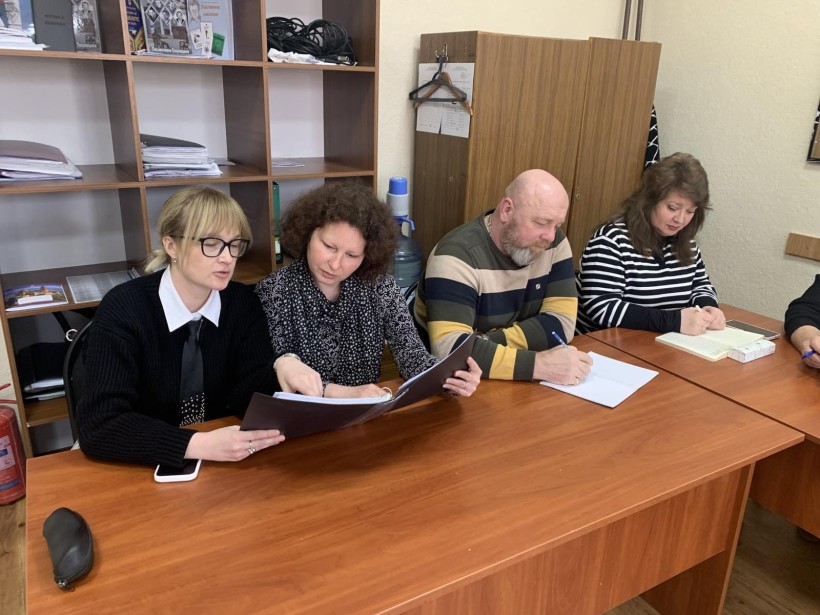 Атестаційна комісія заслуховує викладачів коледжу