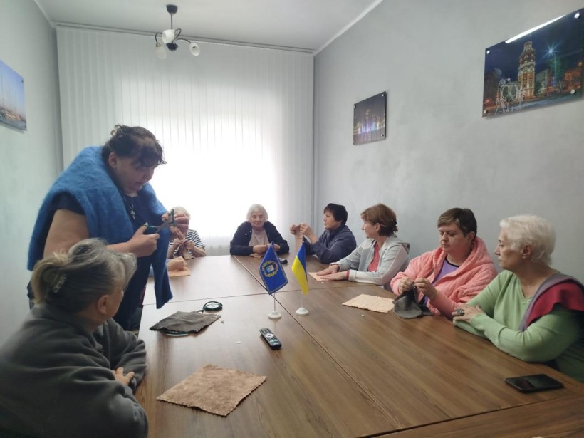 Групові зустрічі підопічних відділення денного перебування територіального центра м. Маріуполь