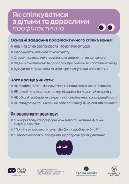 інструкція "Як спілкуватися з дітьми та дорослими"