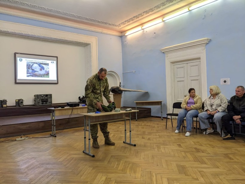 Представники Донецької області на курсі по національному спротиву