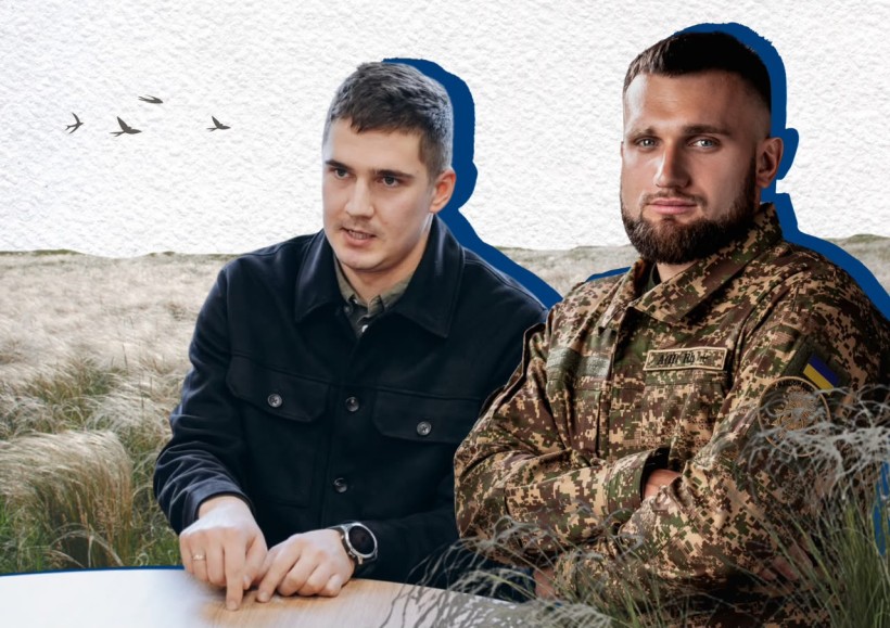 Сергій Можаровський та Сергій Яровий на спільному фото