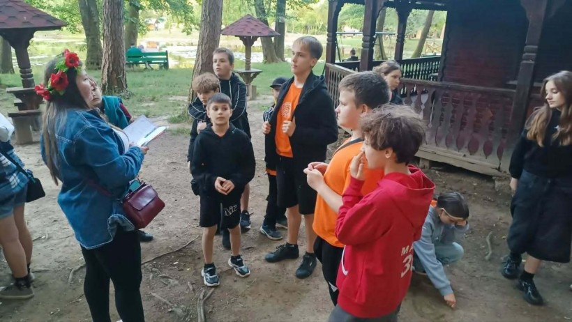 Учасники «Карпатської зміни» з Донеччини взяли участь у тематичному квесті, присвяченому 35-річчю Незалежності України.