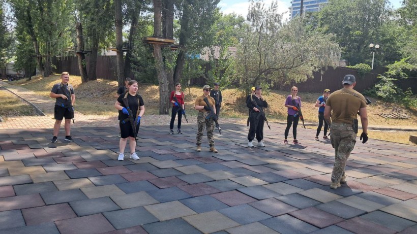 Молодь Донеччини на вишколі у місті Дніпро