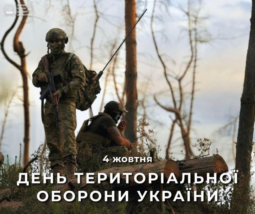 Привітання Вадима Філашкіна з Днем Сил територіальної оборони Збройних Сил України