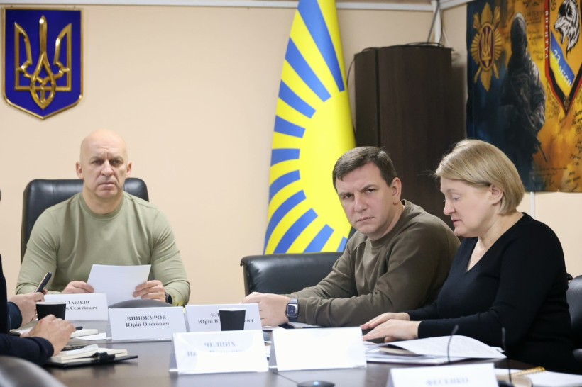 Учасники засідання Регіональної інвестиційної ради при Донецькій ОДА