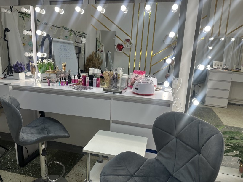 Меблі та обладнаннч в студії краси