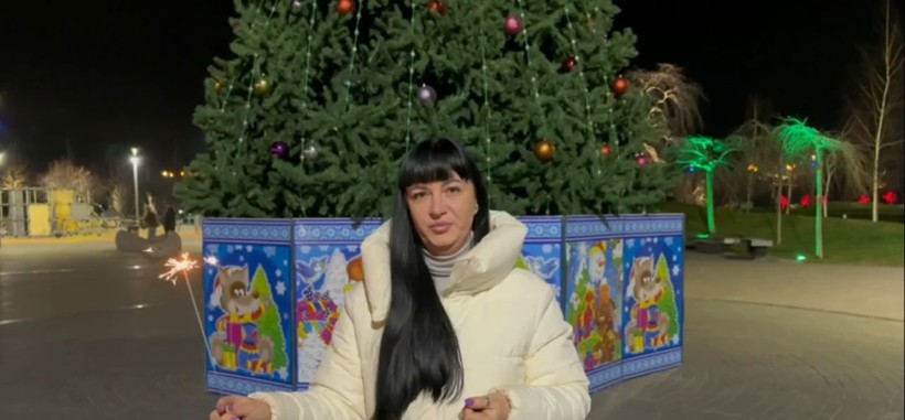 Учасниця онлайн-конкурсу відеопривітань «З новою мрією у Новий рік»