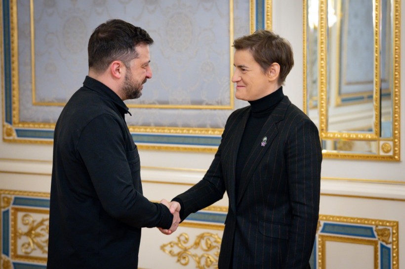 Володимир Зеленський зустрівся зі Спікеркою парламенту Сербії