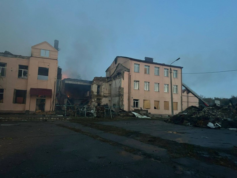 Зруйнований ворогом освітній заклад