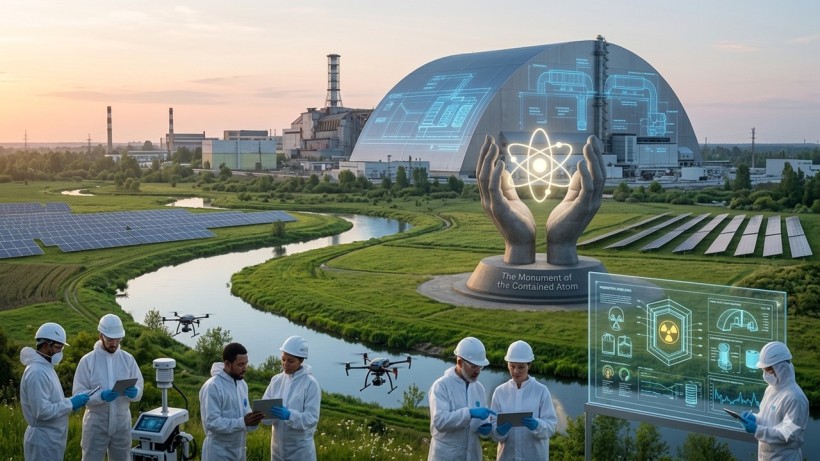 Візуальний проект про майбутнє Чорнобильської зони: поєднання сучасних технологій, безпеки та відродження екології
