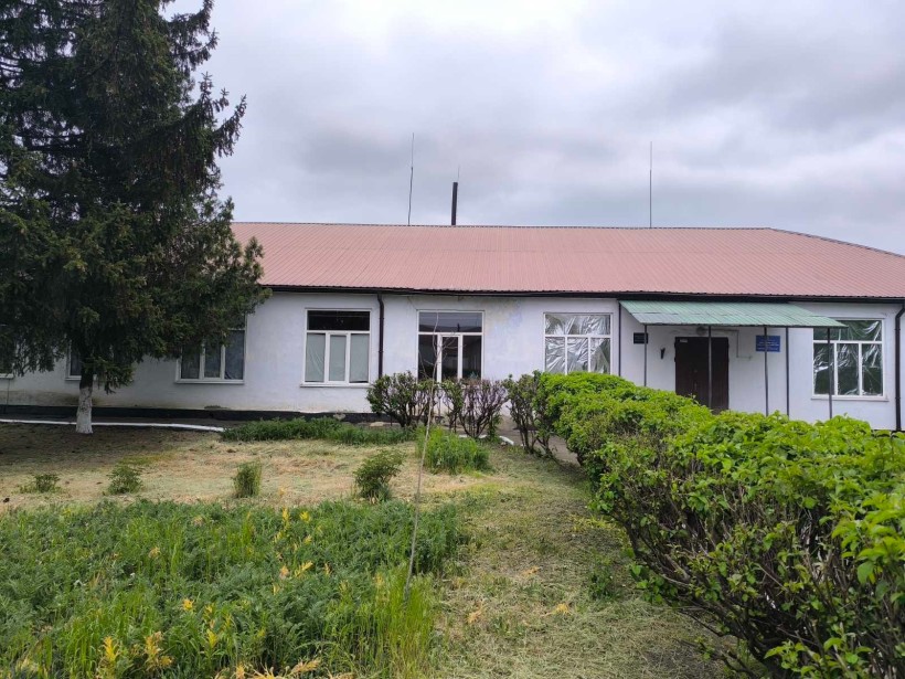 Приміщення відділення стаціонарного догляду Центру надання соціальних послуг Селидівської міської ради, яке ремонтується у Одеській області